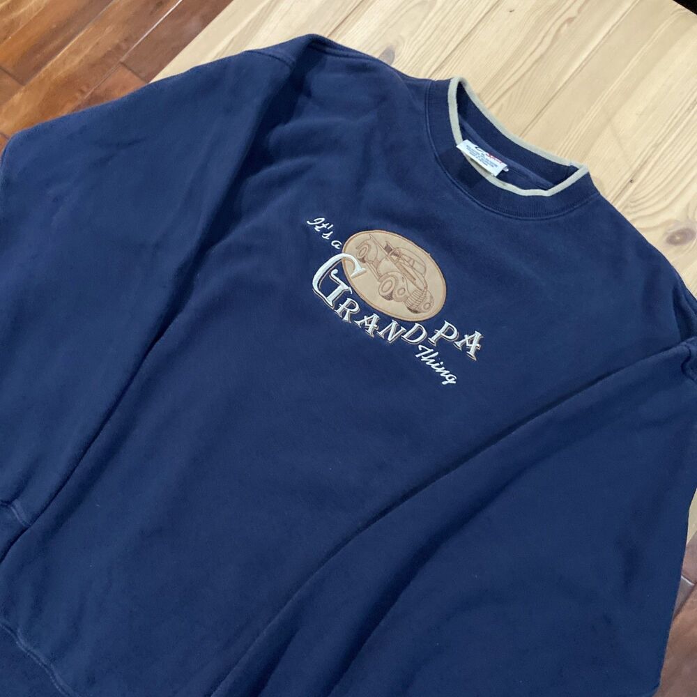 Men’s Sweatshirt It’s A Grandpa Thing Size XL Truck
